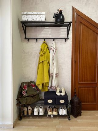 Perchero PORTIS en color negro