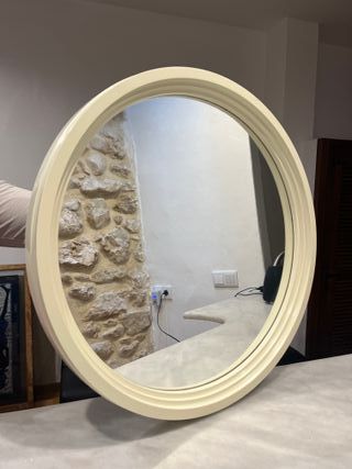 Espejo redondo segunda mano
