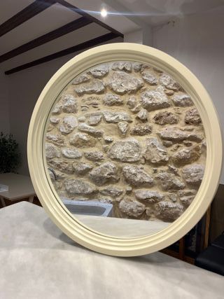 Espejo redondo segunda mano