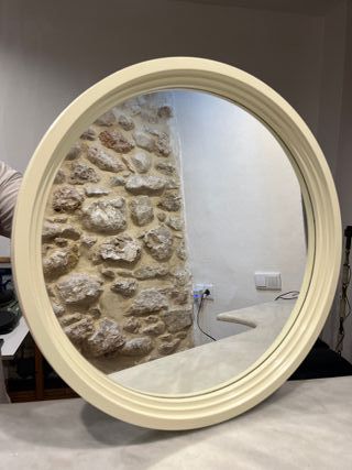 Espejo redondo segunda mano