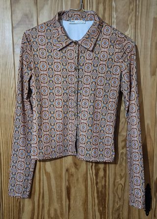 Camisa estampada pull-bear 