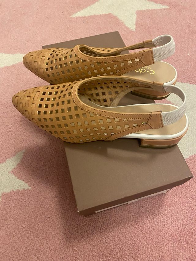 Bailarinas piel caladas CDoux