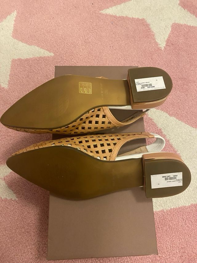 Bailarinas piel caladas CDoux