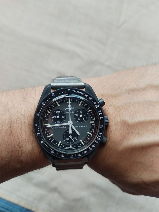 Omega x Swatch Moonswatch