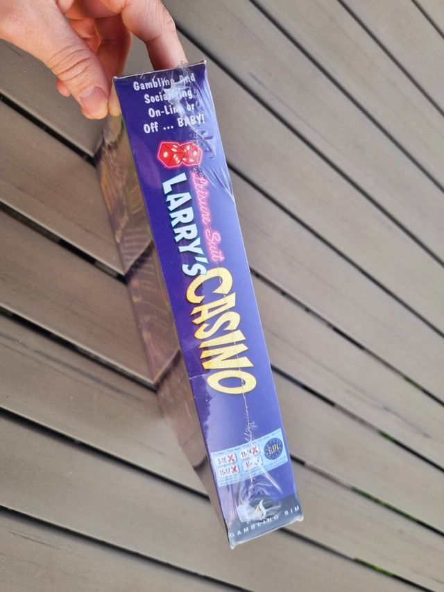 Larry's Casino PC Big Box game computer