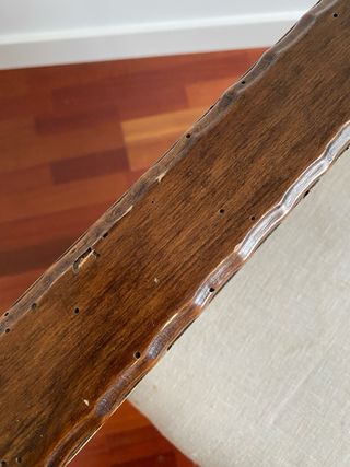 Banco tresillo y butaca de estilo cast