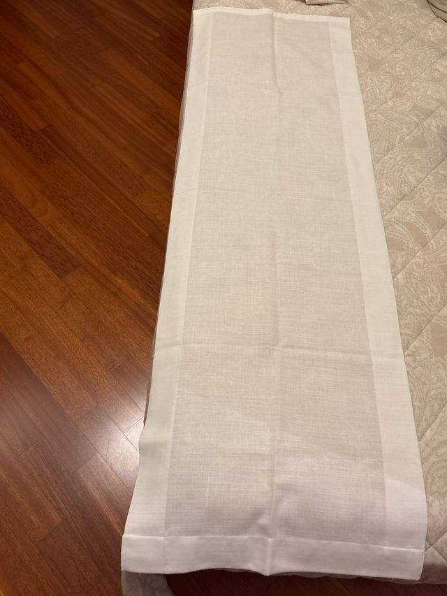 Tende a pacchetto bianche