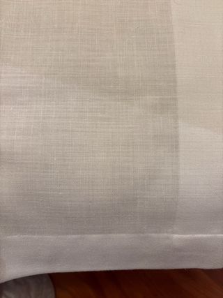 Tende a pacchetto bianche