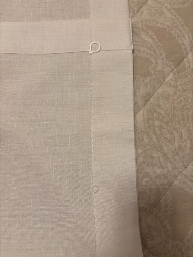 Tende a pacchetto bianche