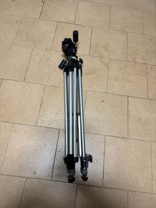 TRIPODE PROFESIONAL MANFROTTO CON CABEZAL 3D