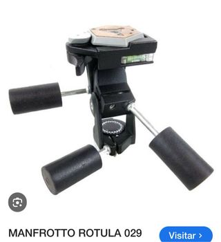 TRIPODE PROFESIONAL MANFROTTO CON CABEZAL 3D