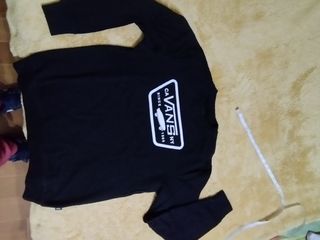 Felpa nera Vans S 