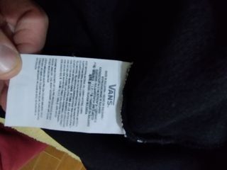 Felpa nera Vans S 