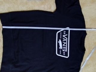 Felpa nera Vans S 