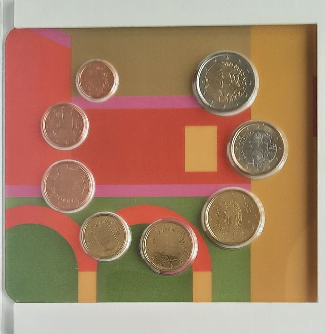 Set monedas euro San Marino 2022