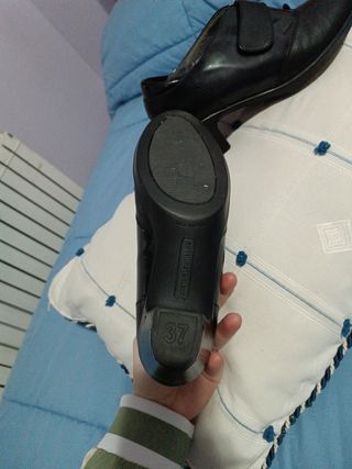 Zapatos tacón Con Velcro Descanso Doctor Cutillas