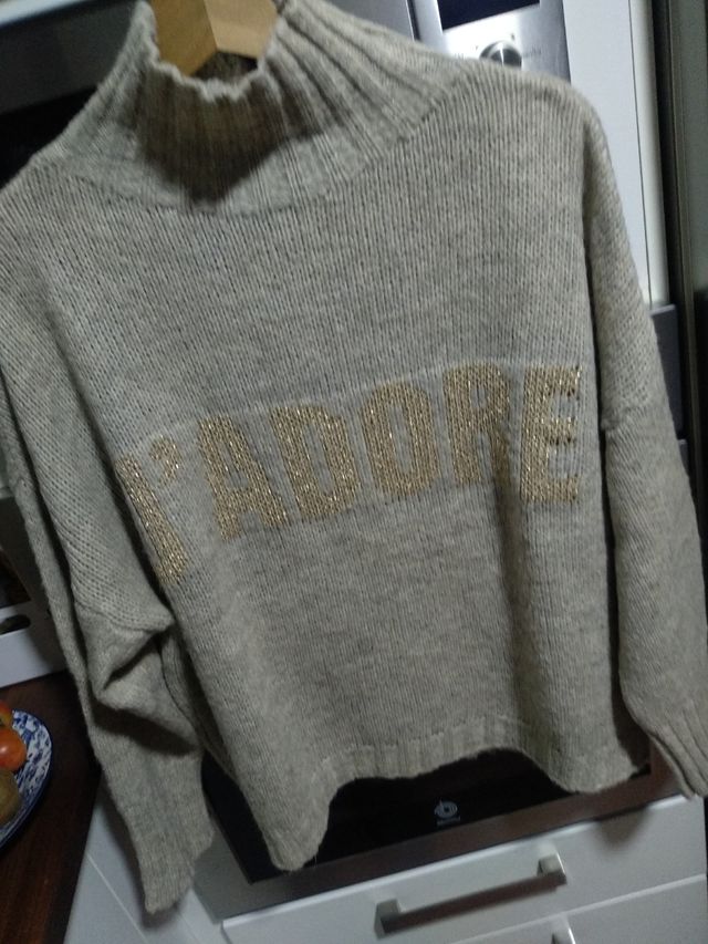 Gersey de lana , muy abrigado y favorece