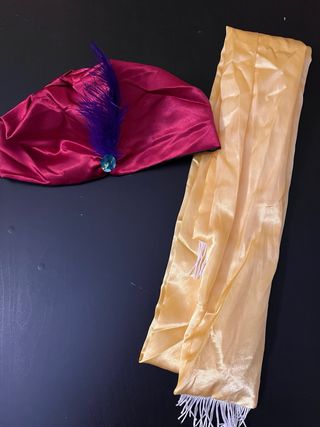 Disfraz carnaval aladdín genio árabe