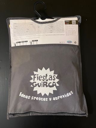 Disfraz carnaval aladdín genio árabe