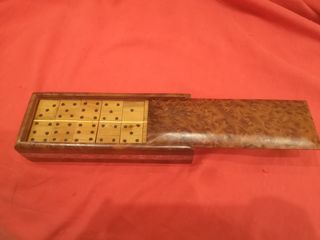 domino madera y plata