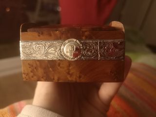 domino madera y plata