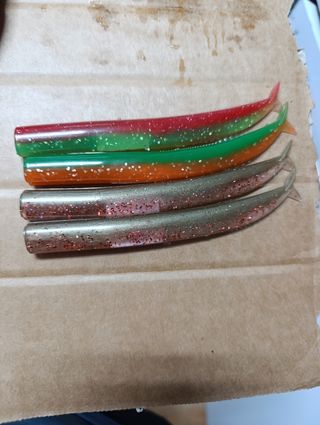 Vinilos pesca jigging spinning