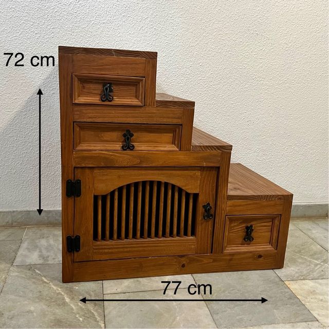 Muble Escalera Madera Iliotis