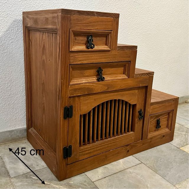 Muble Escalera Madera Iliotis