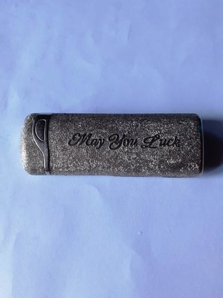 Accendino vintage da collezione " MAY YOU LUCK"