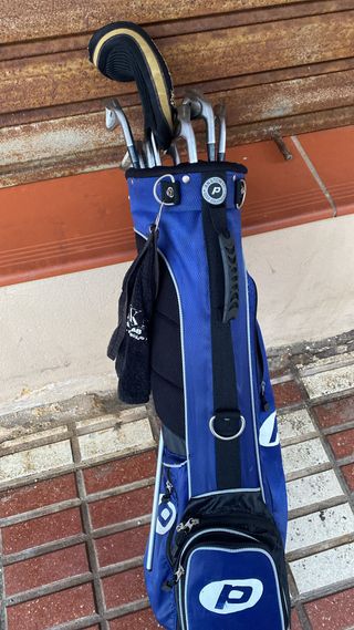 Bolsa y palos de Golf