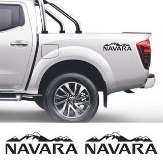 Kit de pegatinas  camioneta Nissan Navara x 2und