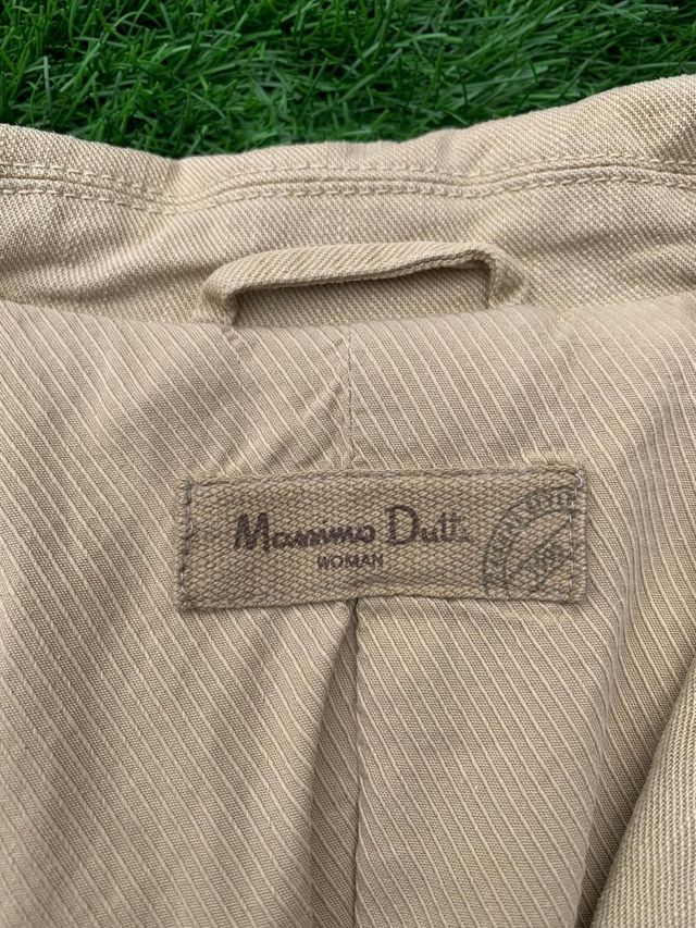 Americana vaquera beige oscuro chica