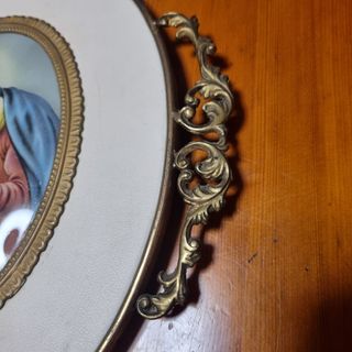 Cuadro antiguo virgen 