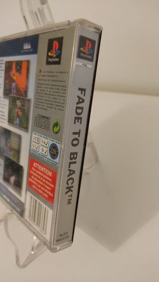 Fade To Black Platinum PS1, PlayStation,PSX, games