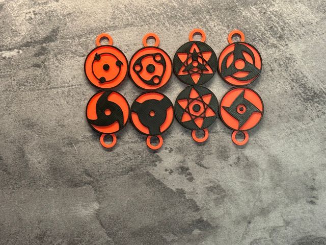 Llavero Sharingan Naruto