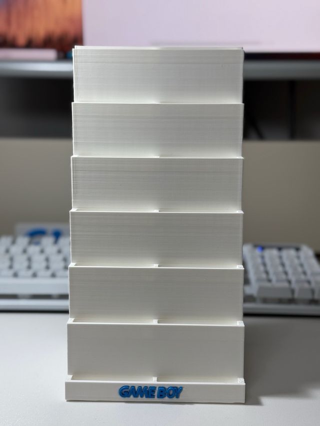 Estantes cartuchos Game Boy