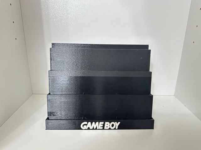 Estantes cartuchos Game Boy
