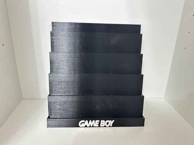 Estantes cartuchos Game Boy