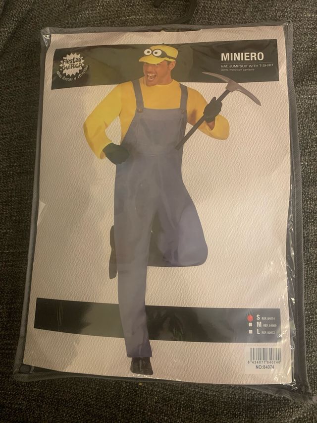 Disfraz adulto Miniun T:S