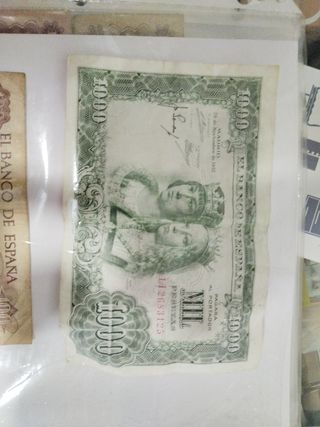 Billete de 1000 pesetas