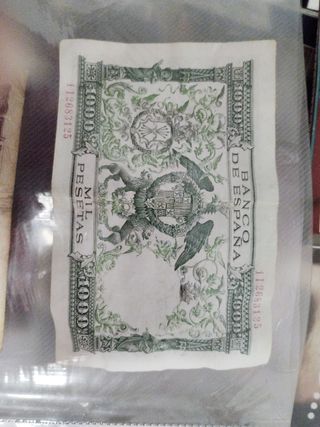 Billete de 1000 pesetas