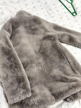 Abrigo de pelo zara
