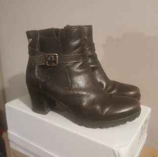 Scarpe stivaletti Vera pelle donna 