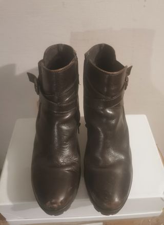 Scarpe stivaletti Vera pelle donna 