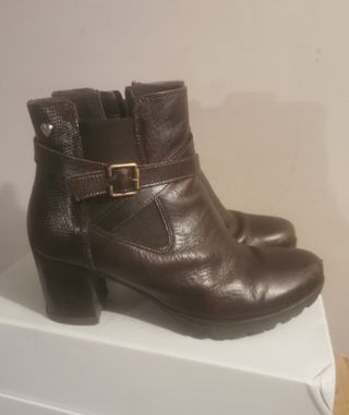 Scarpe stivaletti Vera pelle donna 