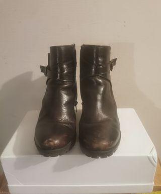 Scarpe stivaletti Vera pelle donna 