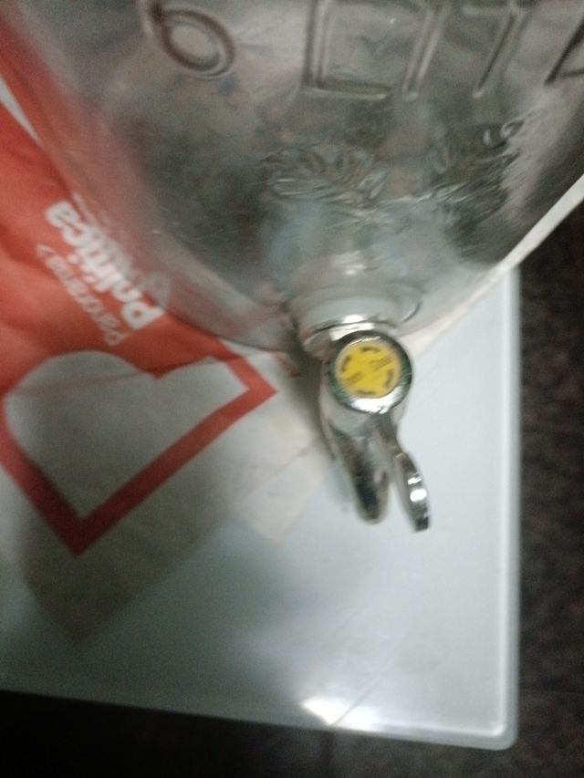 Recipiente vidrio ingles