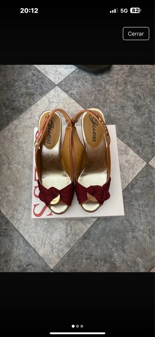 Sandalias cuñas mujer
