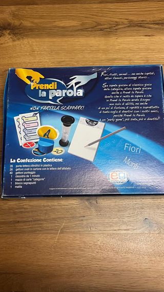 Gioco da tavolo “Prendi la parola”