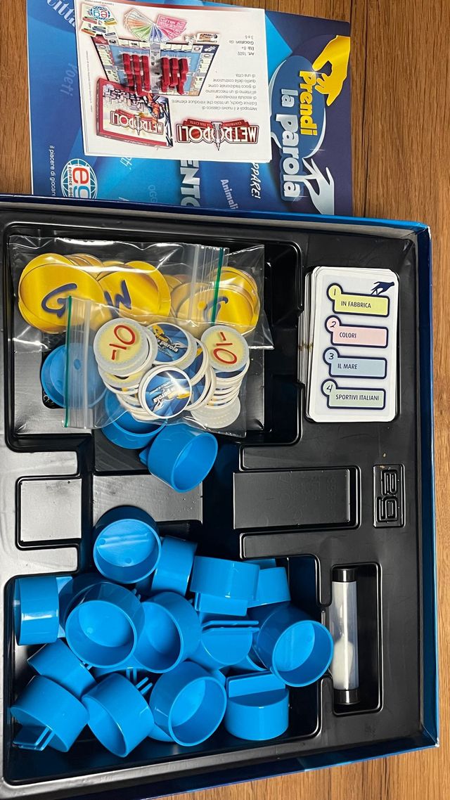 Gioco da tavolo “Prendi la parola”